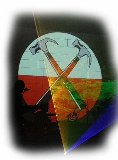 Pokazy laserowe na koncercie
